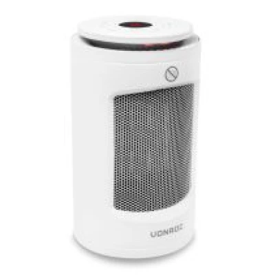 Electric fan heater - 1200W - ceramic - white | 3 heater settings