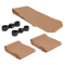 Forbindelsessæt - Til Premium Partytelt 3×4,5 m PT502XX – Pavillon | Forbinder 2 telte – Vandtæt – UV 50+ | Beige