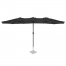 Premium Stangparasol Iseo 460x270cm - inkl. overtræk - rektangulær | Vælg Farve
