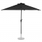 Premium Stangparasol Magione 270x135cm - inkl. overtræk - halvrund | Balkonparasol| Vælg Farve