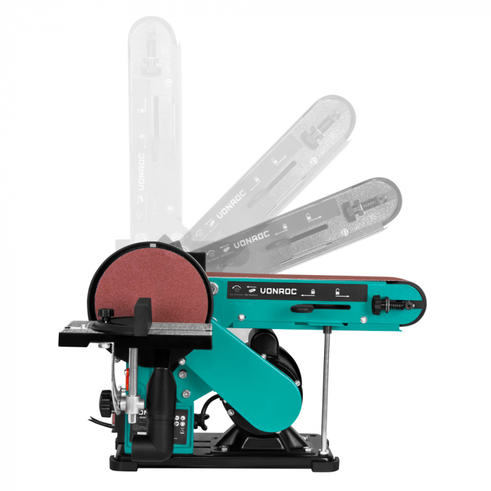 Belt and Disc Sander 350W | Incl. Sanding paper