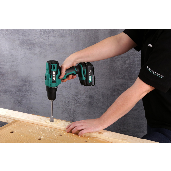 Cordless drill 20V | Excl. battery and charger