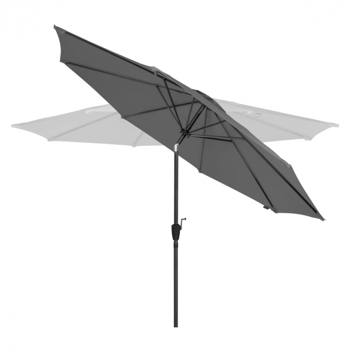 Parasol Recanati Ø300cm - Tiltable | Grey