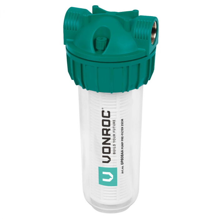 Pre-filter for pumps and hydrophore pumps – 25cm | Universal