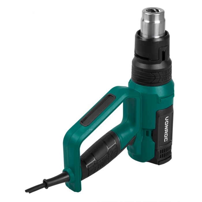 Professional hot air gun 2000W | With LCD display and 60 heat settings