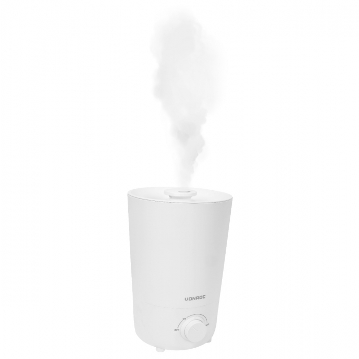 Humidifier 2,6 liter - ultrasonic | white