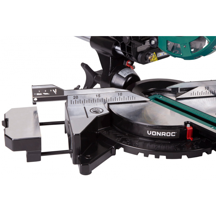 Radial Mitre Saw 2000W - 216mm | With laser & LED-light