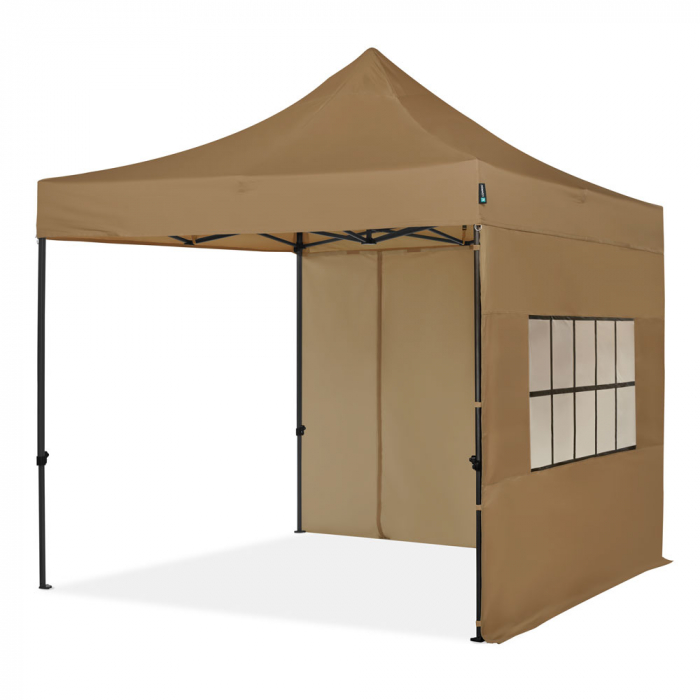 Easy-Up Partytent - 3x3 m | Set incl. sidewalls - Beige