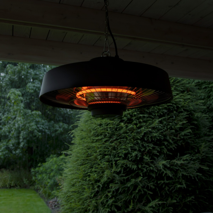 Heater Vulcano 2000W - Hanging | With remote control & timer