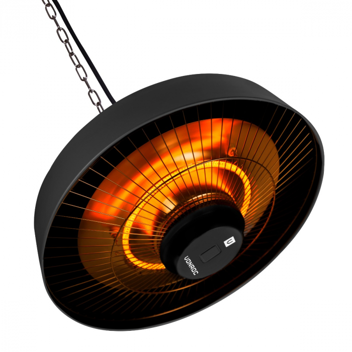 Heater Vulcano 2000W - Hanging | With remote control & timer