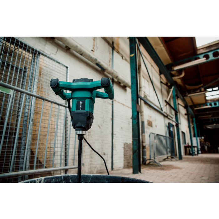 Paint / Cement Mixer 1200W with 2 part whisk
