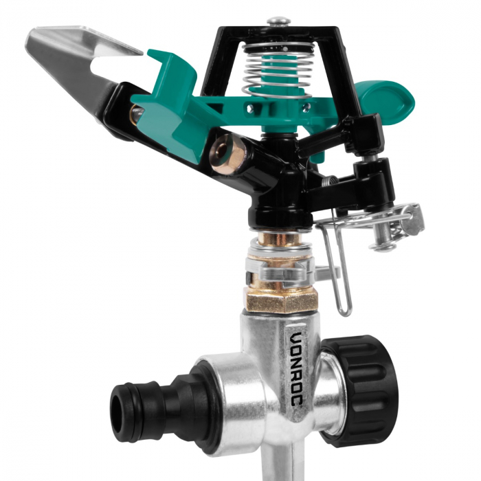 Pulsating sprinkler –  Sector and circle garden sprinkler | Max. 450m2