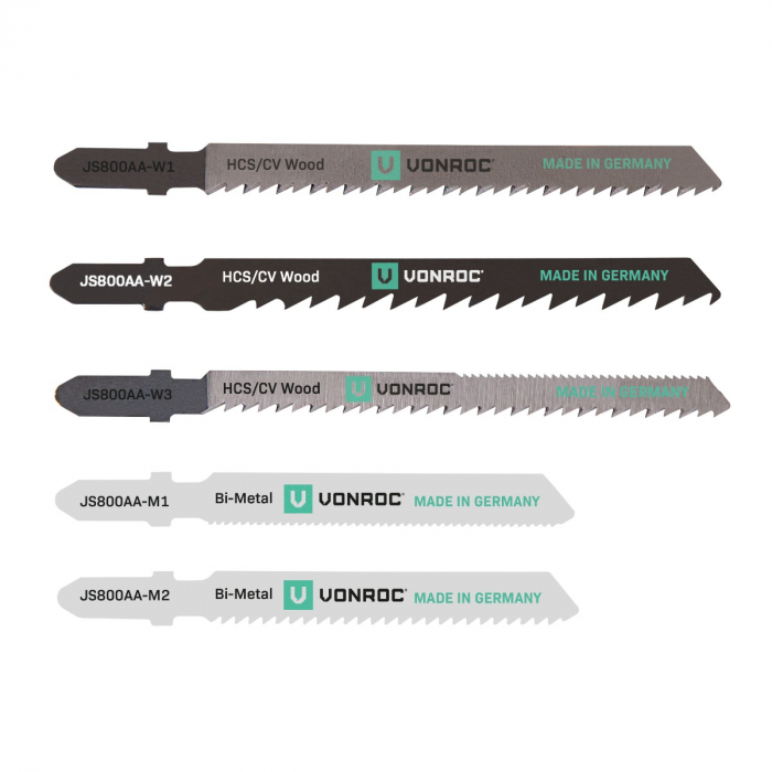 Jig saw 20V - 2.0Ah | Incl. battery and 5 saw blades (Made in Germany)