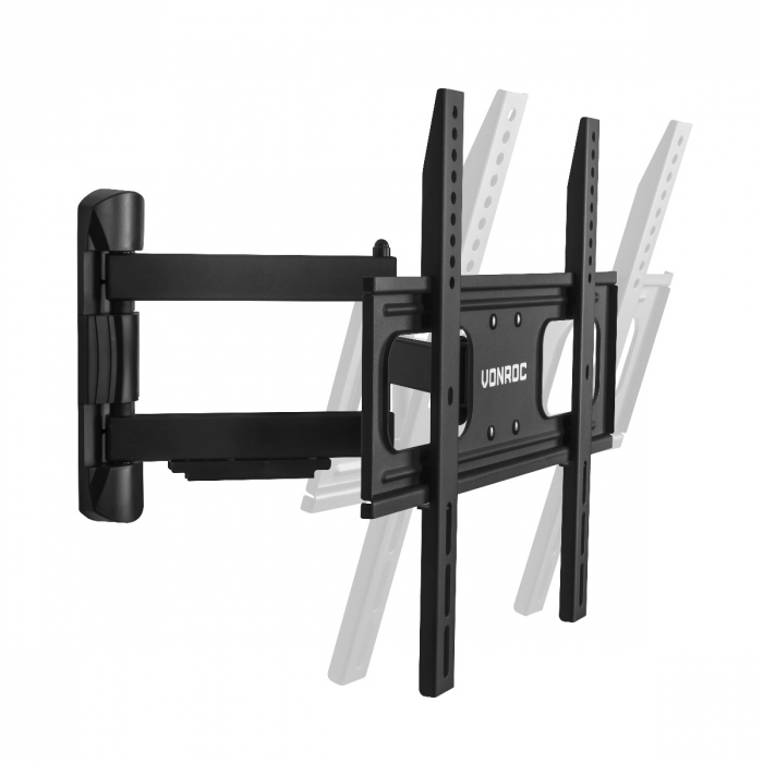 TV wall bracket full-motion 37 to 75 Inch – Universal | Incl. mounting materials
