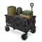 Trækvogn - XL - Vogn – Foldbar – 80 kg Kapacitet – 200 l | Sort