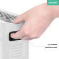 El-radiator - 2000W - Hvid | Turbo Fan & 2 varmeindstillinger