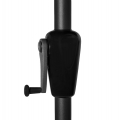 Parasol Iseo 460x270cm – Premium parasol | Anthracite/Black
