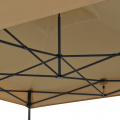 Easy-Up Partytent - 3x3 m | Set incl. sidewalls - Beige