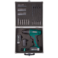 Cordless drill 12V | Incl. 46 accessories & 2 batteries in storage case