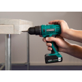 Cordless drill 12V | Incl. 46 accessories & 2 batteries in storage case