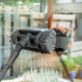 Telescopic wash brush – 4,60 m | Incl. multi-purpose brush, hose and soap dispenser