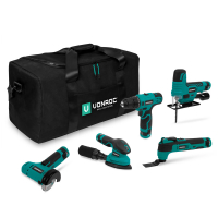 Tool Set 12V | Incl. 5 machines, 5 batteries and tool bag