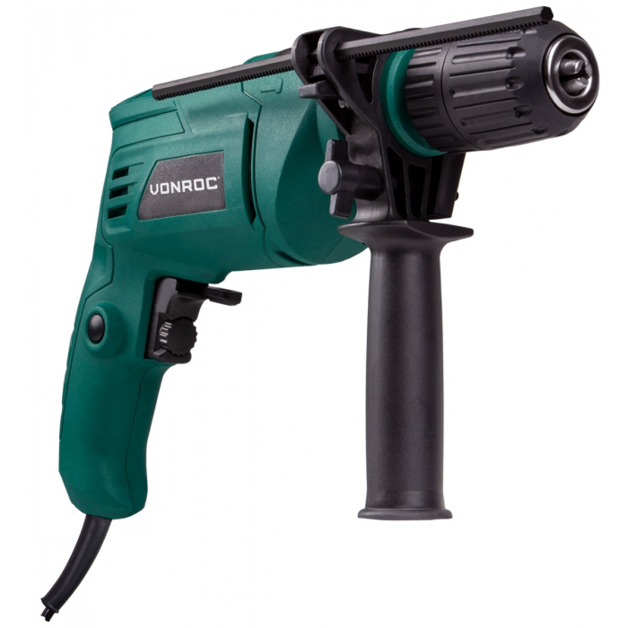 Borehammer - 500W | Justerbar hastighed | Inkl. Dybdeanslag og sidegreb main product photo