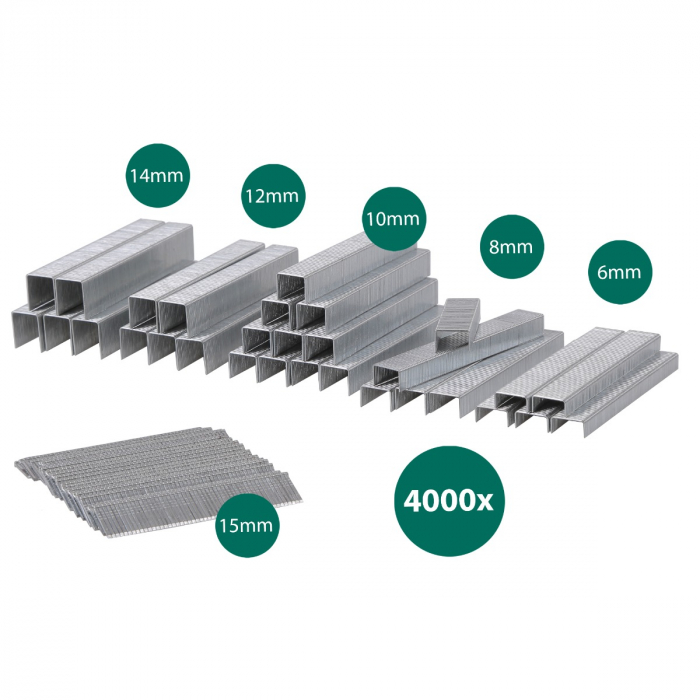 Søm - Klammer - Hæfteklammer | Til ET502AC | Inh. 4000 stk. main product photo