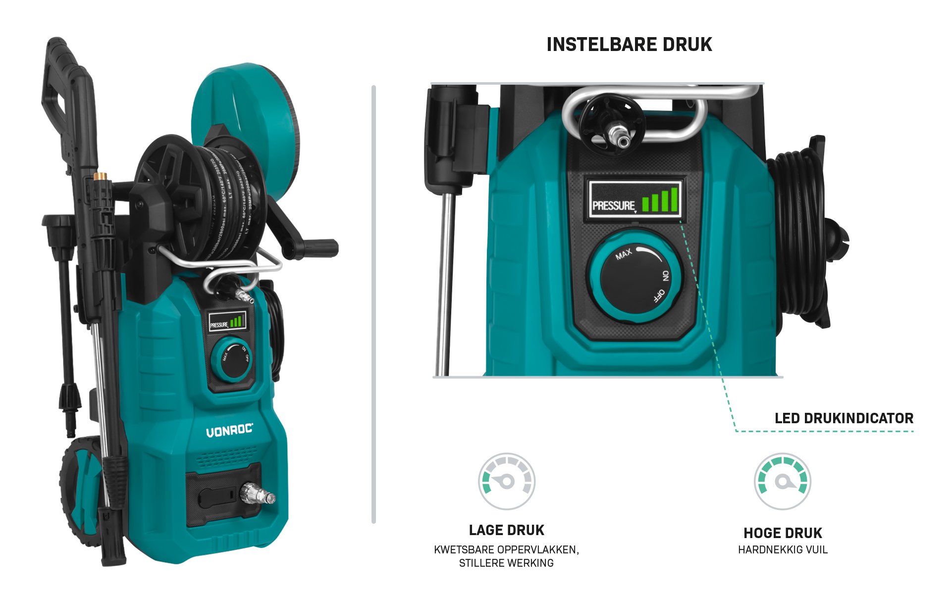 trykregulator på højtryksrenser